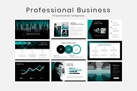 Business presentation vector editable template set