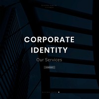 Business corporate identity vector editable template