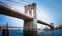 Brooklyn Bridge, New York City, United States. Original public domain image from Wikimedia Commons