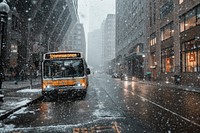 Snowy day in Downtown City. Original public domain image from <a href="https://commons.wikimedia.org/wiki/File:Osman_Rana_2017-03-14_(Unsplash).jpg" target="_blank">Wikimedia Commons</a>