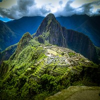 Machu Picchu, Peru. Original public domain image from <a href="https://commons.wikimedia.org/wiki/File:Machu_Picchu,_Aguas_Calientes,_Peru_(Unsplash).jpg" target="_blank">Wikimedia Commons</a>