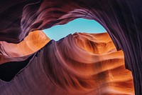 Lower Antelope Canyon, Page, United States. Original public domain image from Wikimedia Commons