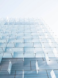 Glass panels in the modern facade of a building in Madrid. Original public domain image from <a href="https://commons.wikimedia.org/wiki/File:Glass_panels_in_a_facade_(Unsplash).jpg" target="_blank" rel="noopener noreferrer nofollow">Wikimedia Commons</a>