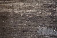 Brown concrete brick wall in Milwaukee, United States. Original public domain image from Wikimedia Commons