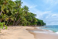 Playa Blanca, Saboga, Panama. Original public domain image from Wikimedia Commons
