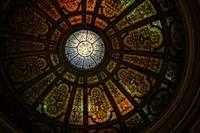 Dome ceiling. Original public domain image from Wikimedia Commons