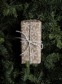 Gift box. Original public domain image from Wikimedia Commons