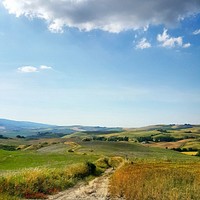 Tuscany, Italy. Original public domain image from Wikimedia Commons