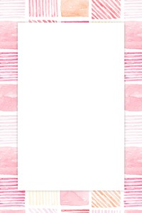 Pink geometric seamless patterned background vector