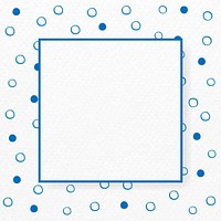 Blank square abstract frame vector