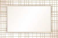 Blank abstract frame design vector