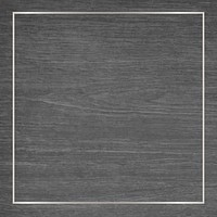 White gold frame on gray wooden background vector