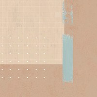 Retro background with white dots and brushstroke vector