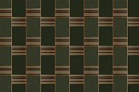 Stone and metallic brick patterned background