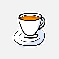 White coffee cup design vector
