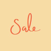 Sale promotion sign on a yellow background vector