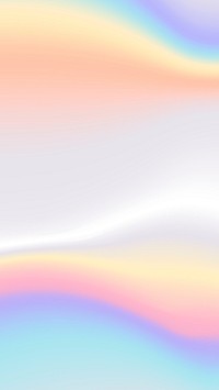 Iridescent iPhone wallpaper, Abstract colorful holographic background