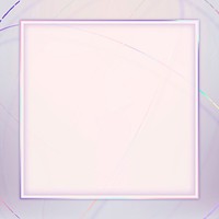 Pastel purple frame vector pink background