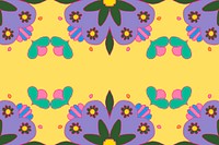 Vector Diwali Indian mandala yellow background