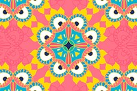 Indian mandala pattern background vector