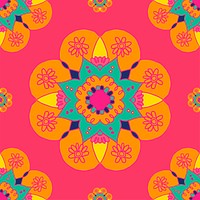 Diwali Indian vector mandala pattern background