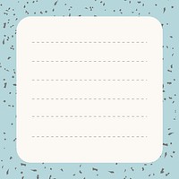 Office notepaper vector stationery graphic