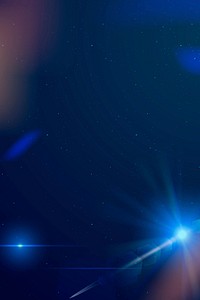 Abstract blue lens flare vector background