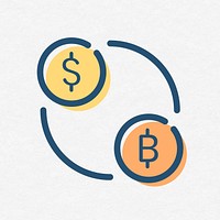 Bitcoin exchange rate symbol psd cryptocurrency icon