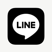 LINE flat graphic vector icon for social media. 7 JUNE 2021 - BANGKOK, THAILAND