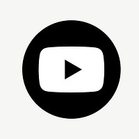 YouTube flat graphic vector icon for social media. 7 JUNE 2021 - BANGKOK, THAILAND