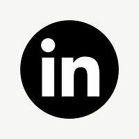 LinkedIn flat graphic vector icon for social media. 7 JUNE 2021 - BANGKOK, THAILAND