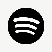 Spotify flat graphic icon vector for social media. 7 JUNE 2021 - BANGKOK, THAILAND