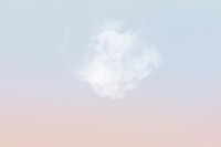 Sky background with white cloud