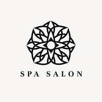 Beauty spa logo template, modern creative design vector