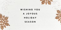 Christmas greeting vector template social media post