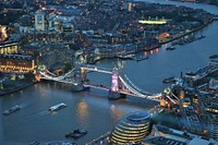Tower-bridge-of-london. Original public domain image from Wikimedia Commons