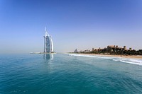 Burj Al Arab, Saudi. Original public domain image from Wikimedia Commons