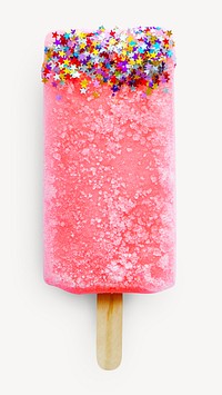 Ice-cream, Summer dessert isolated image psd