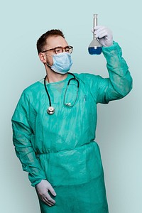 Medical hero fighting the Coronavirus