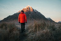 Hiking at a Glen Coe in Scotland