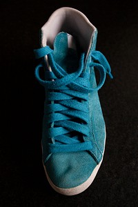 Vintage blue sneakers