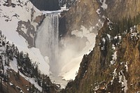 Lower Falls of the Yellowstone by Jim Peaco. Original public domain image from Flickr