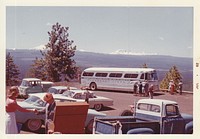 Parking Lot at Lava Lands-DeschutesNewberry, Deschutes National Forest Historic Photos. Original public domain image from Flickr