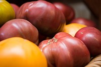 Organic heirloom tomatoes from Tuscarora Organic Growers (TOG) was delivered to Each Peach Market in the Washington, D.C., on Tuesday Aug 2, 2016.