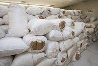U.S. Department of Agriculture (USDA) Agricultural Marketing Service (AMS) Cotton Program staff and facility quickly resumed work following Hurricane Harvey, the inspection and grading minimized the financial impact on this industry, in Northwest Corpus Christi Texas, on September 19, 2017.