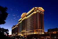 Caesars Palace. Las Vegas.This classic, Roman-themed casino hotel is on the west side of the Strip between the Bellagio and the Mirage. Original public domain image from Flickr
