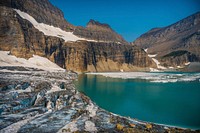 Grinnell Glacier. Original public domain image from Flickr