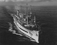 San Diego. Hospital ships, Transport of sick and wounded, 02/11/1952. Original public domain image from Flickr