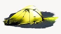 Yellow tent image element