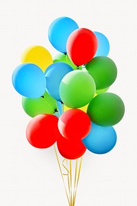 Colorful balloons, party decoration design